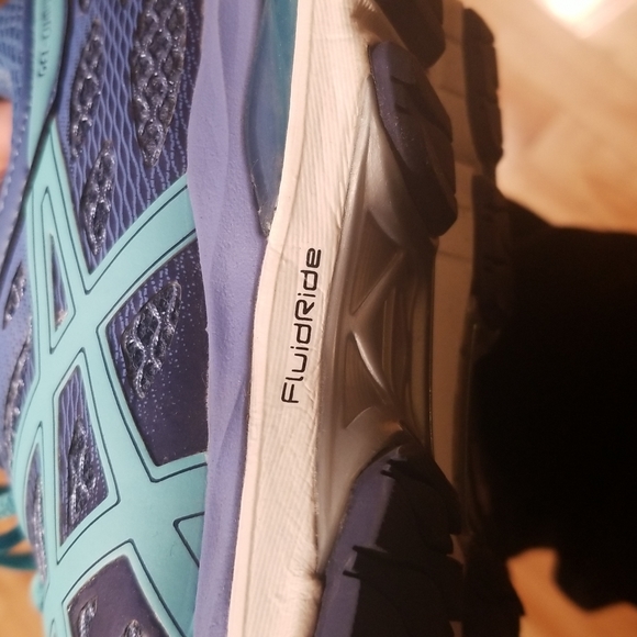 Asics blue women's shoes size 7.5 US - Picture 11 of 13